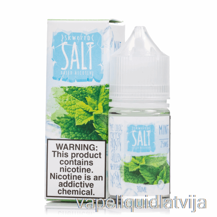 Ledus Piparmētra - Skwezed Salts - 30ml 25mg Vape šķidrums